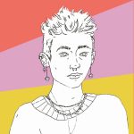 Porträt (Skizze) von Carmen