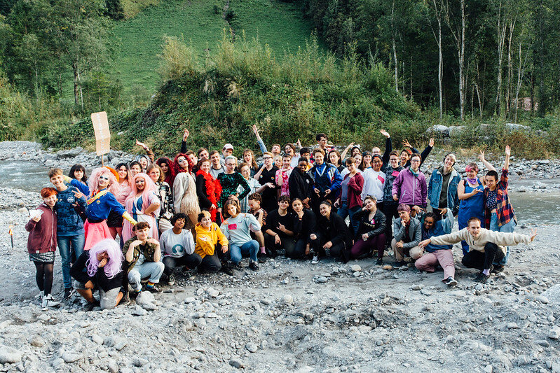Gruppenfoto der Milchreise 2019