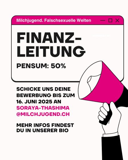 Finanzleitung, Pensum: 50 %