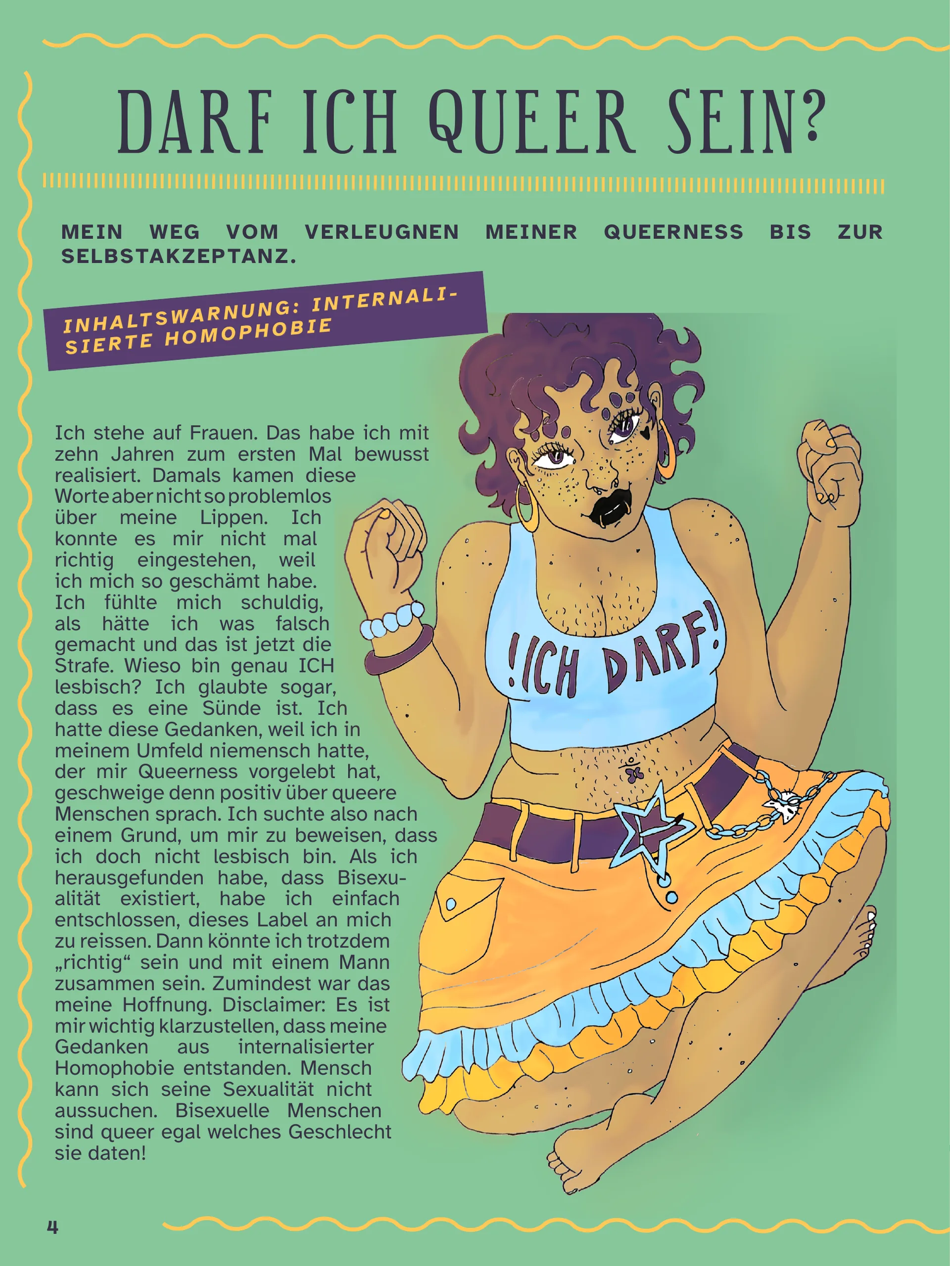 Milchbüechli #57, Seite 4 – Darf ich queer sein?